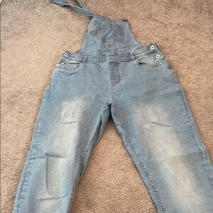 Women's Blue Denim Overalls